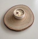 Hvitt blomst bolle S thumbnail