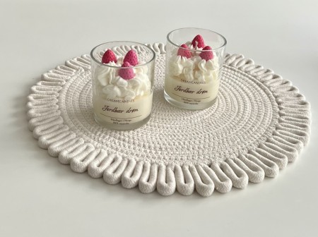 Jordbær drøm duftlys 