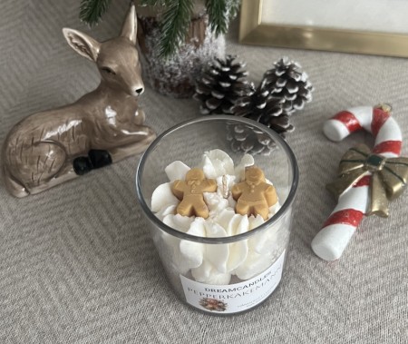 Pepperkakemann par duftlys